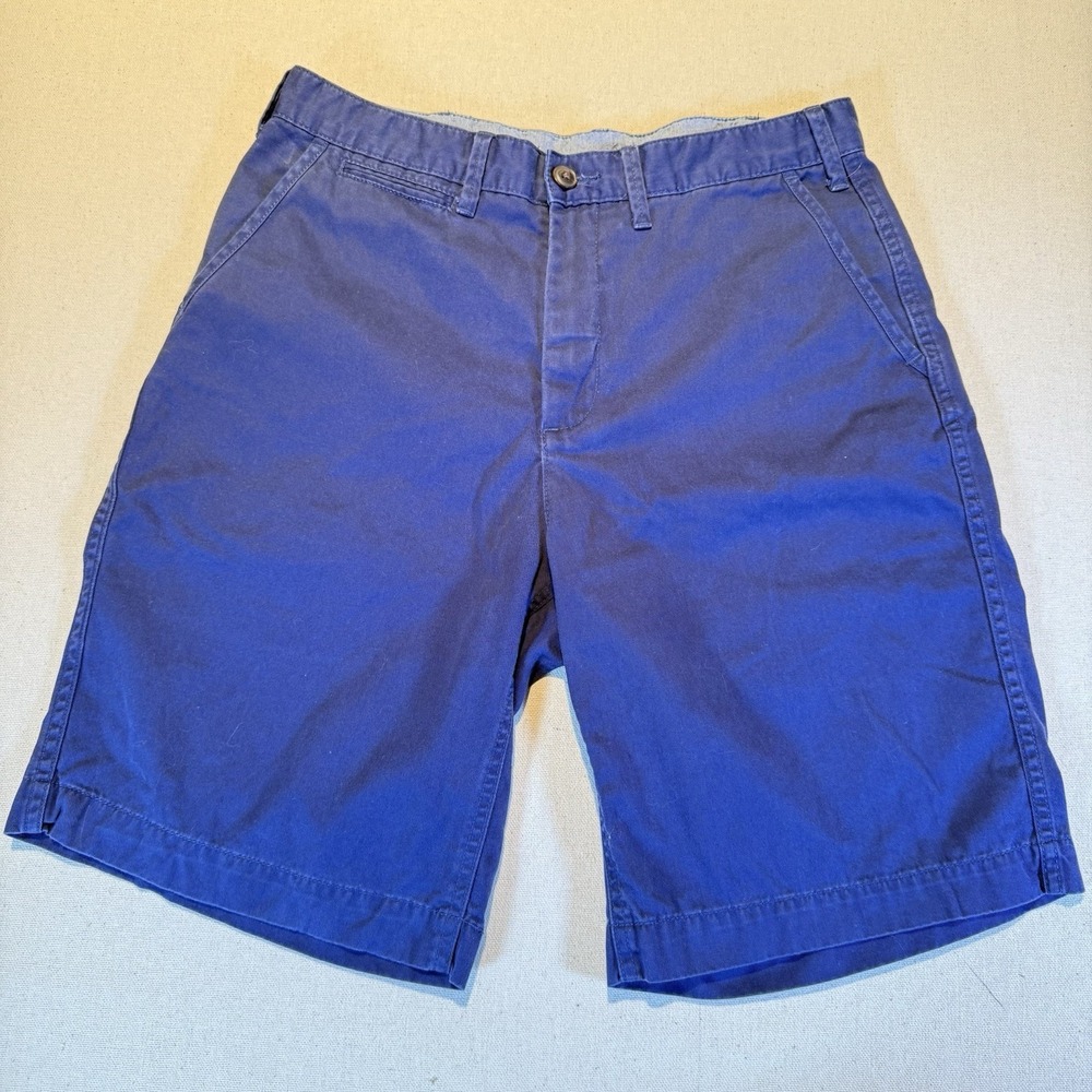 Polo Ralph Lauren Men's Shorts Size 31 Blue 100% Cotton Chino Style Classic - Picture 1 of 8